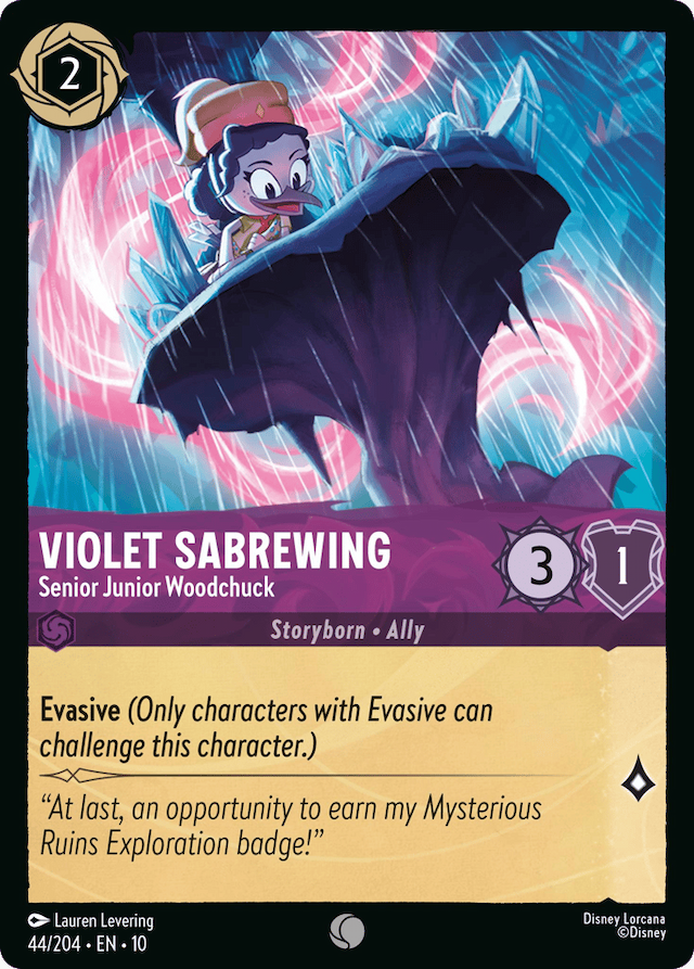 Violet Sabrewing — Whispers in the Well #44