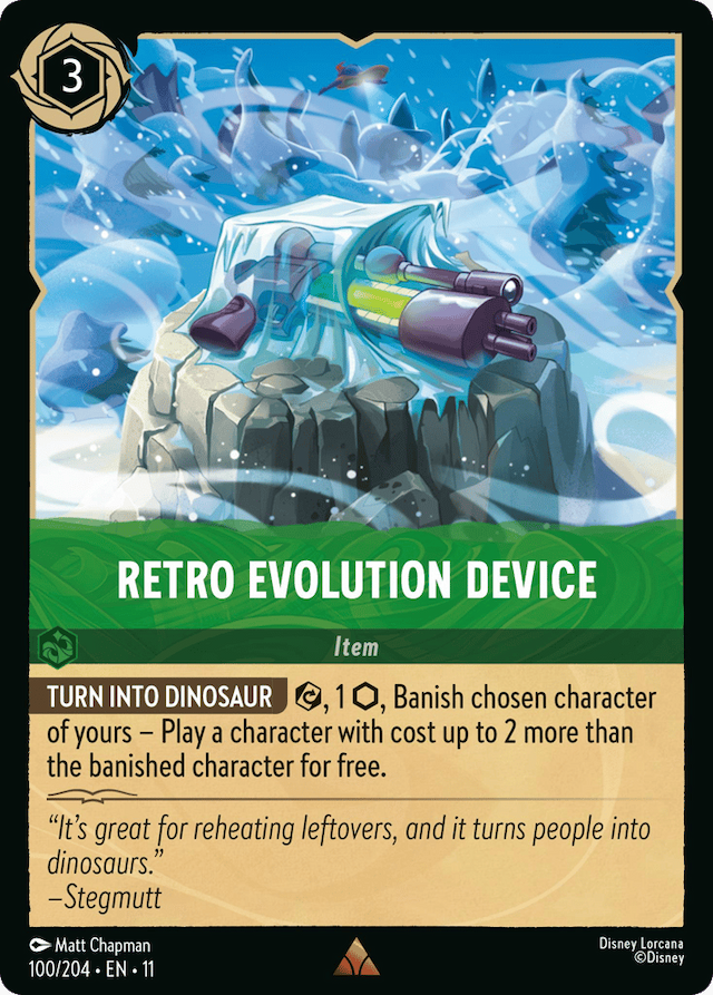 Retro Evolution Device — Winterspell #100