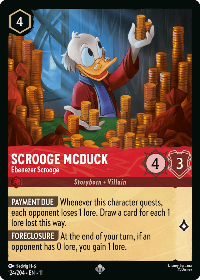 Scrooge McDuck — Winterspell #124
