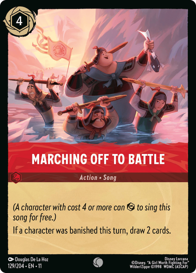 Marching Off to Battle — Winterspell #129