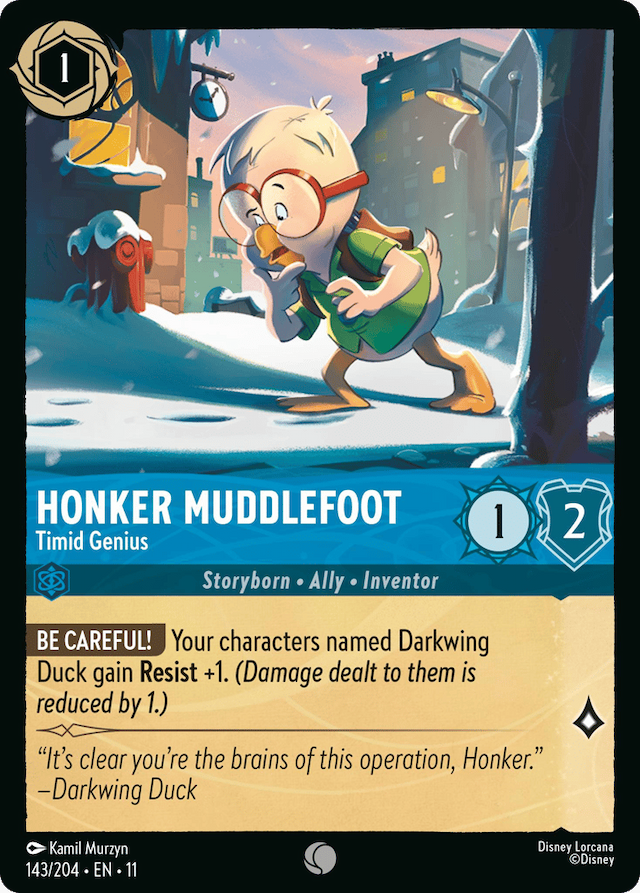 Honker Muddlefoot — Winterspell #143