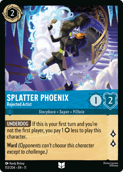 Splatter Phoenix — Winterspell #153