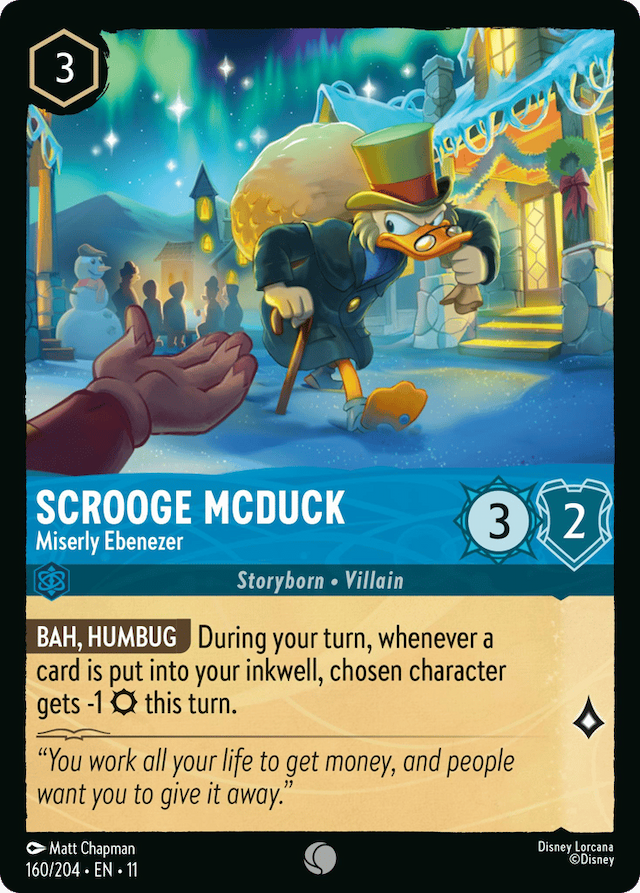 Scrooge McDuck — Winterspell #160