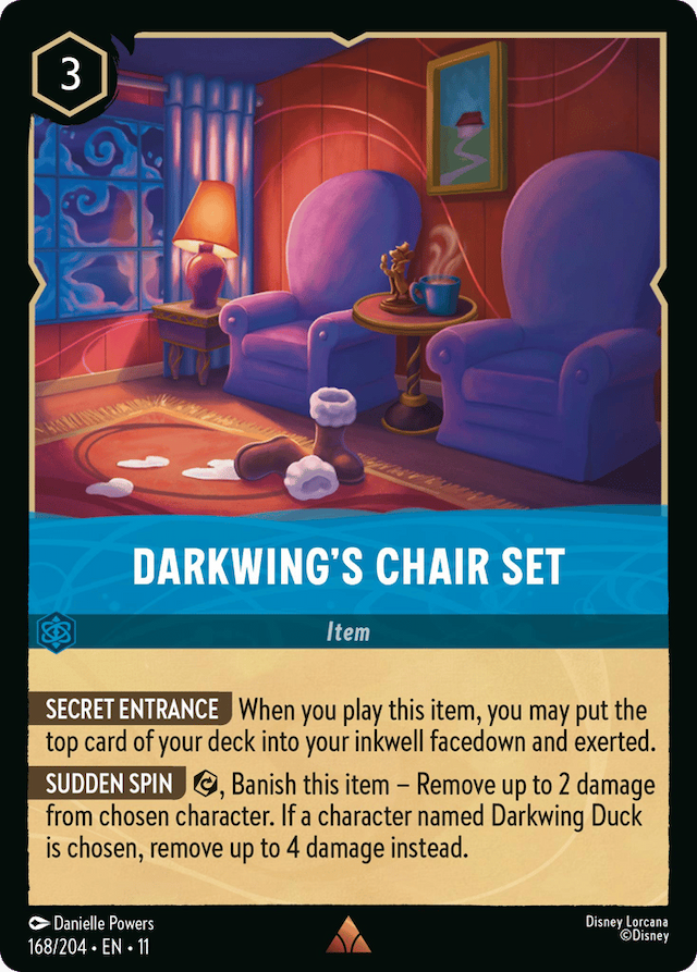 Darkwing's Chair Set — Winterspell #168
