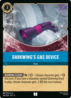 Darkwing's Gas Device — Winterspell #169