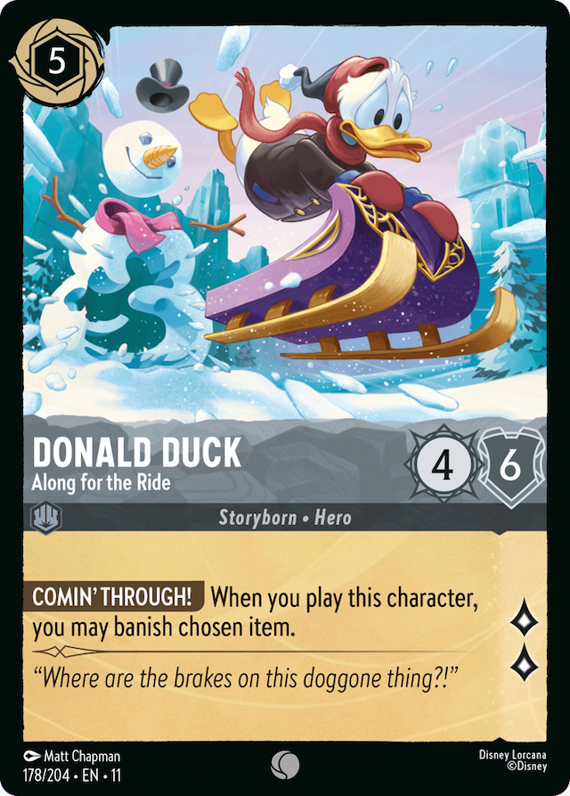 Donald Duck — Winterspell #178