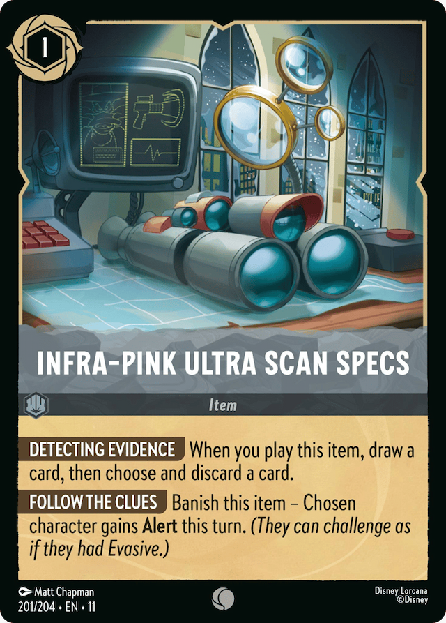Infra-Pink Ultra Scan Specs — Winterspell #201