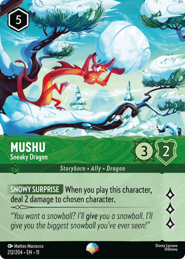 Mushu — Winterspell #212