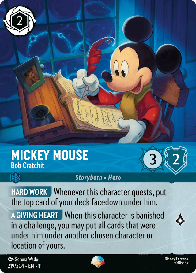 Mickey Mouse — Winterspell #219
