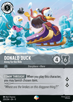 Donald Duck — Winterspell #220