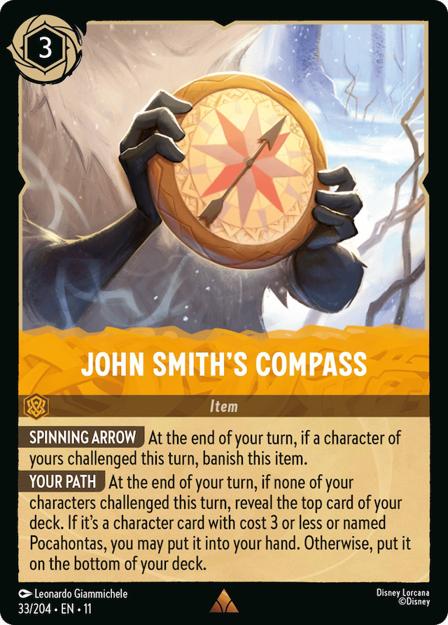 John Smith's Compass — Winterspell #33