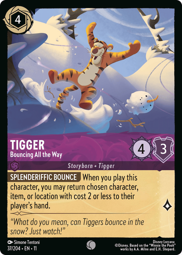 Tigger — Winterspell #37