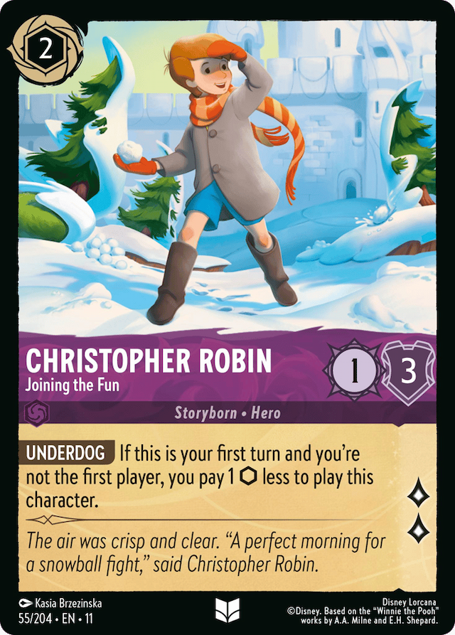 Christopher Robin — Winterspell #55
