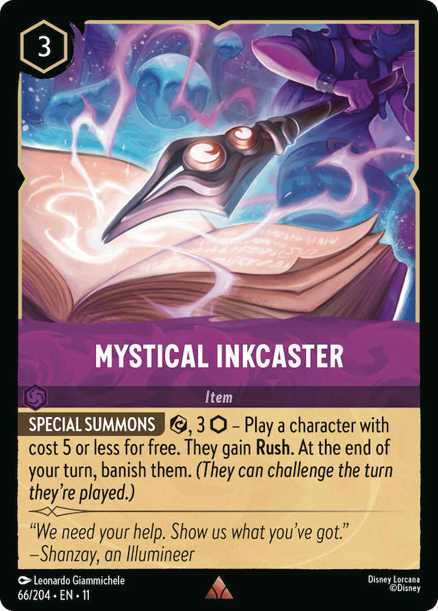 Mystical Inkcaster — Winterspell #66