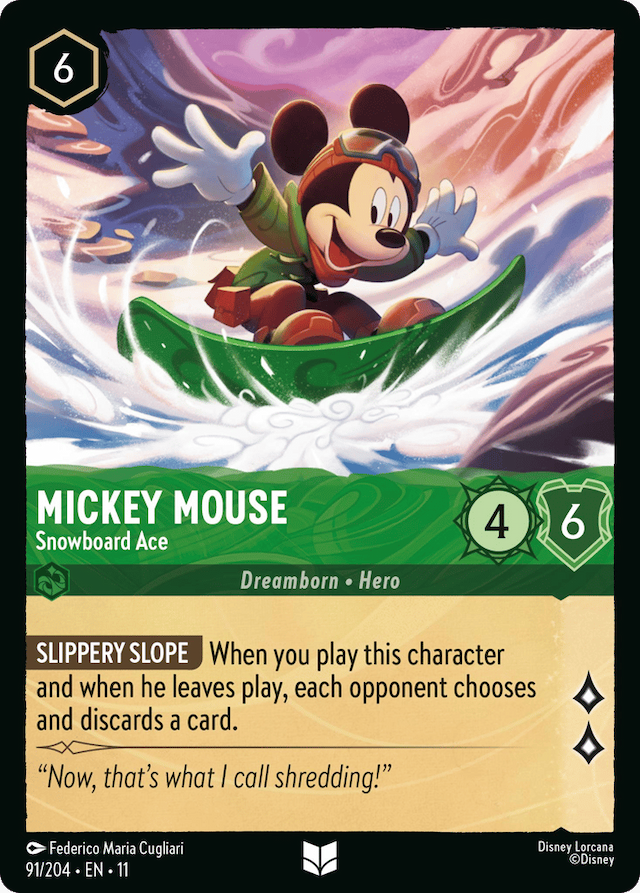 Mickey Mouse — Winterspell #91