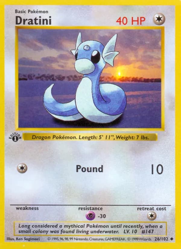 Dratini — Base Set #26