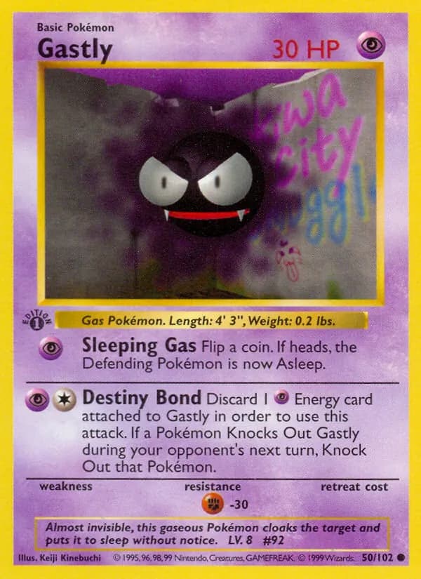 Gastly — Base Set #50