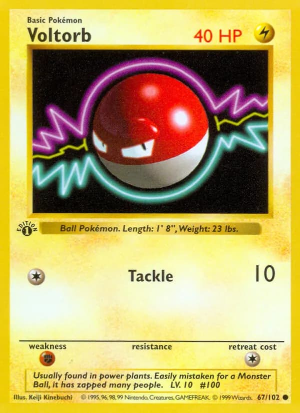Voltorb — Base Set #67