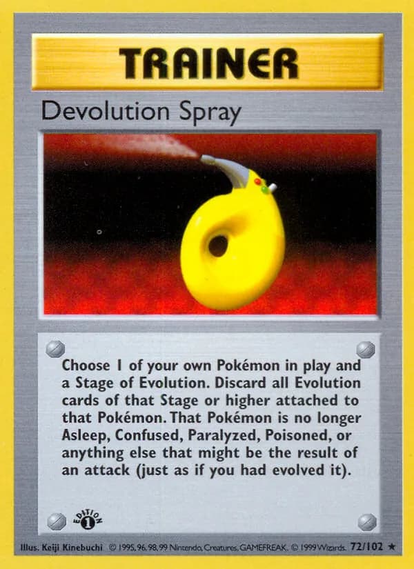 Devolution Spray — Base Set #72