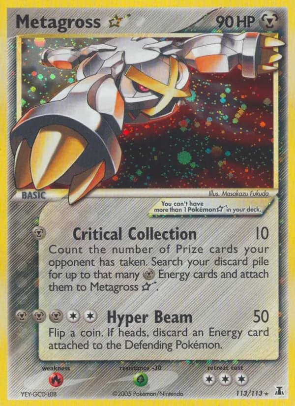 Metagross Star — Delta Species #113