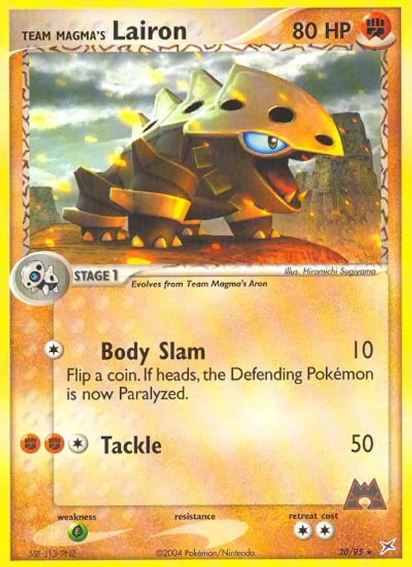 Team Magma's Lairon — Team Magma vs Team Aqua #20