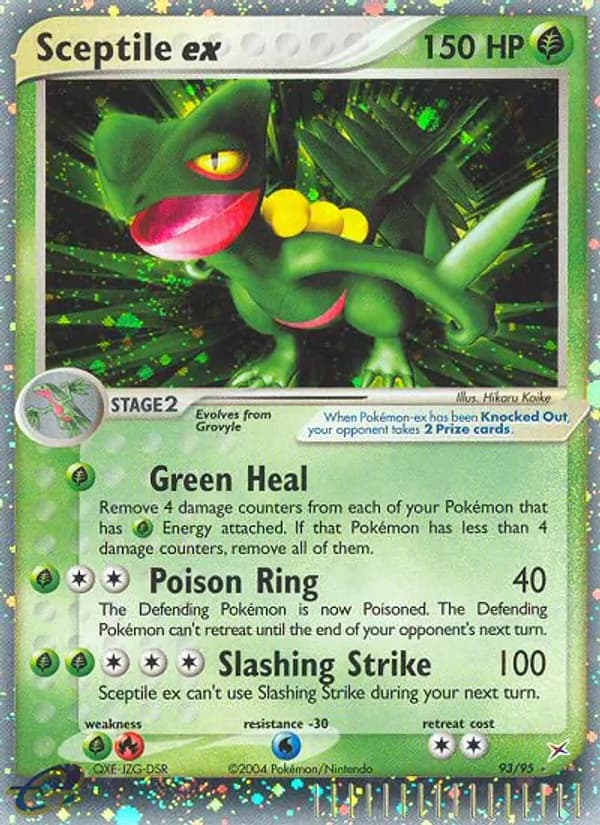 Sceptile ex — Team Magma vs Team Aqua #93