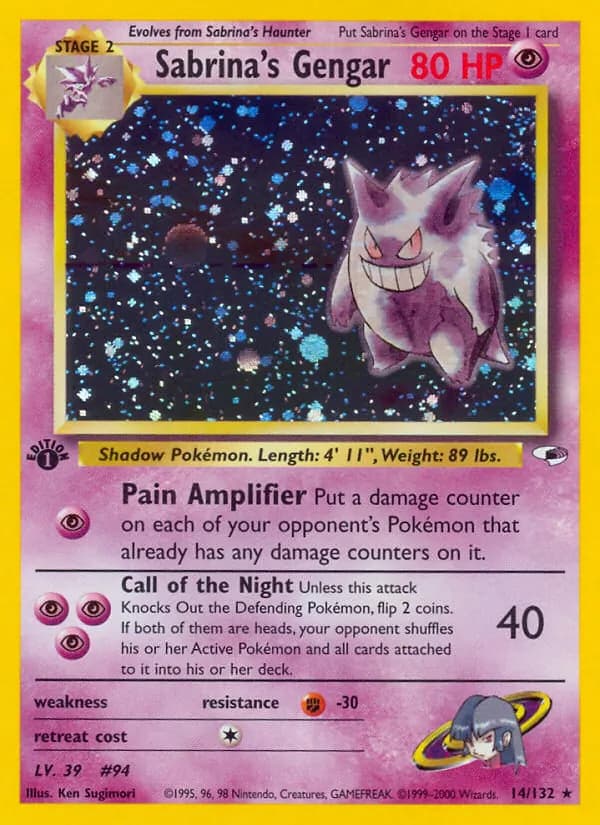 Sabrina's Gengar — Gym Heroes #14