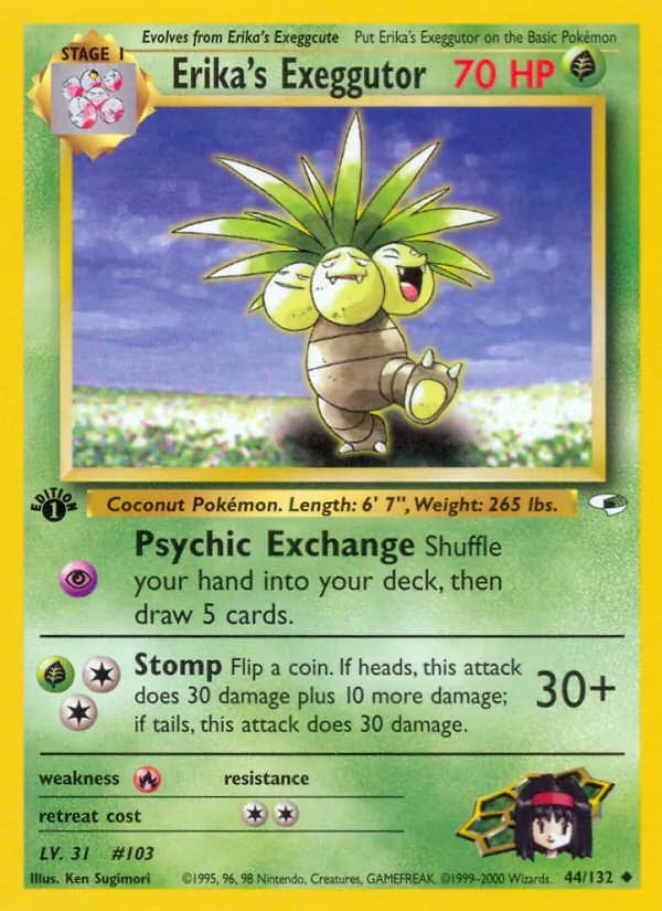 Erika's Exeggutor — Gym Heroes #44