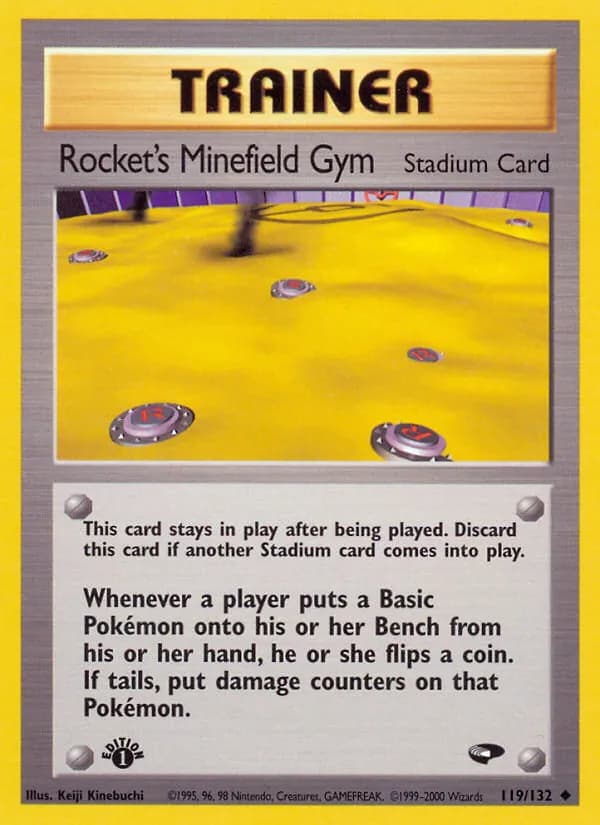 Rocket's Minefield Gym — Gym Challenge #119