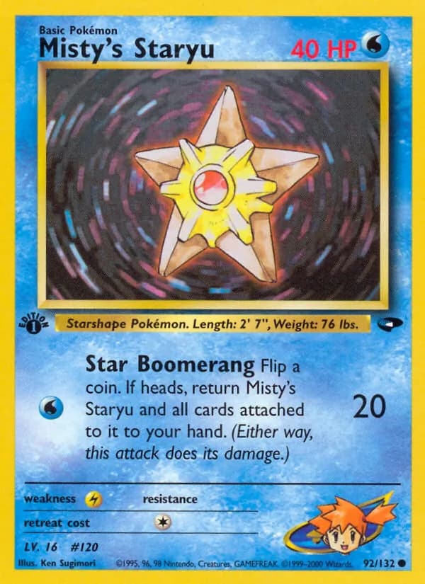 Misty's Staryu — Gym Challenge #92