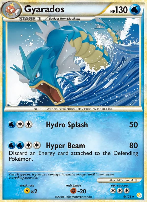 Gyarados — HeartGold SoulSilver #4