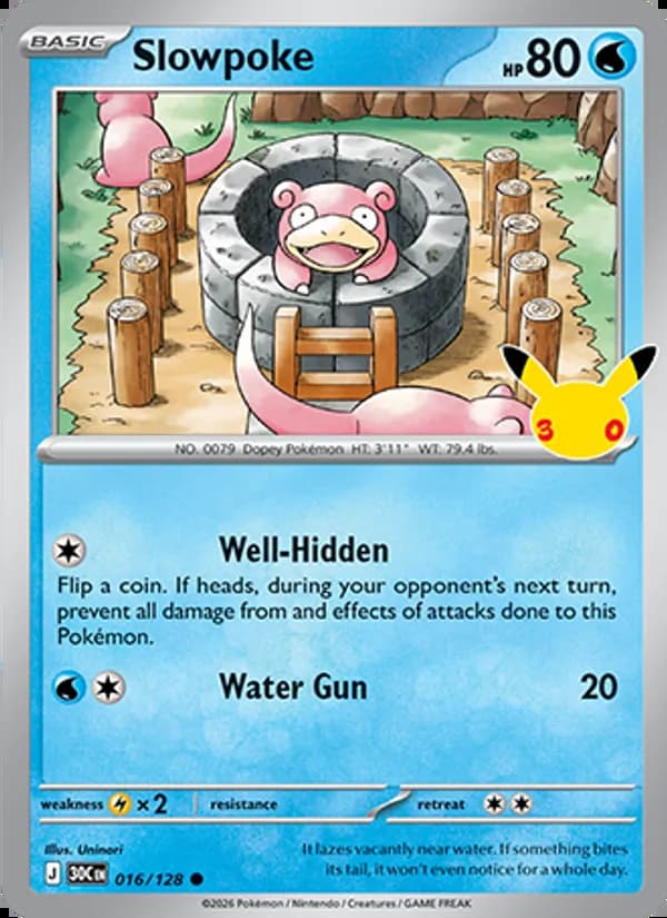 Slowpoke — 30th Celebration #016