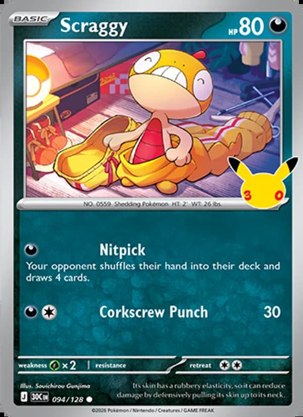 Scraggy — 30th Celebration #094