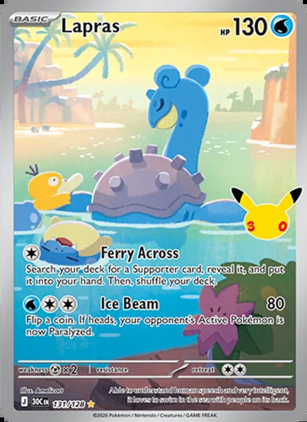 Lapras — 30th Celebration #131