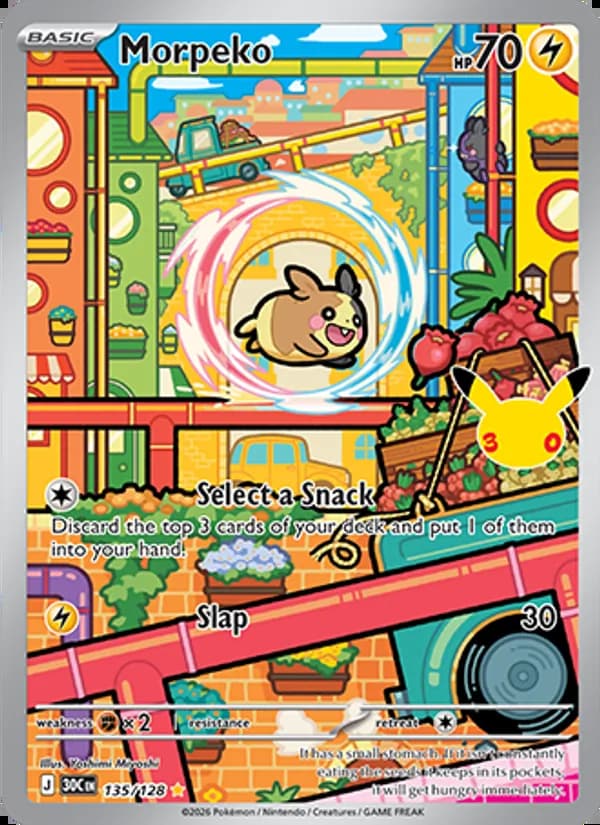 Morpeko — 30th Celebration #135
