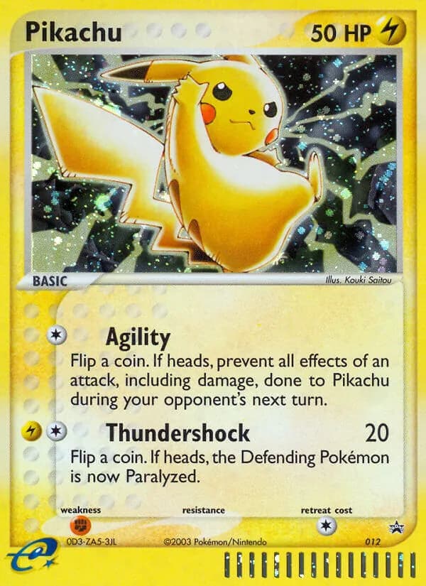 Pikachu — Nintendo Black Star Promos #12