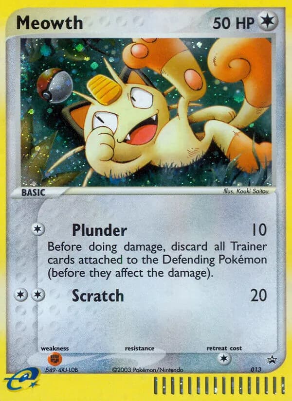 Meowth — Nintendo Black Star Promos #13