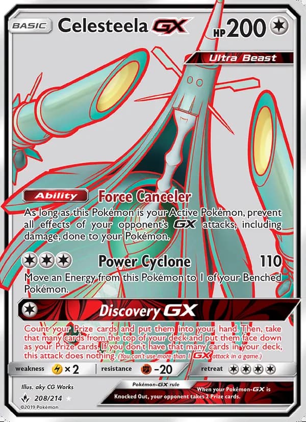 Celesteela GX — Unbroken Bonds #208