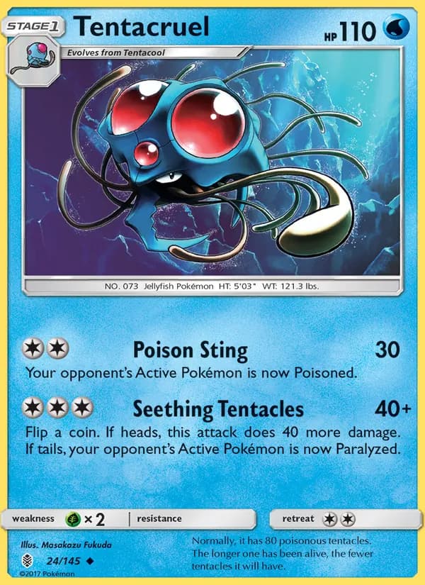 Tentacruel — Guardians Rising #24