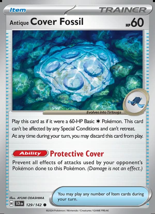 Antique Cover Fossil — Stellar Crown #129