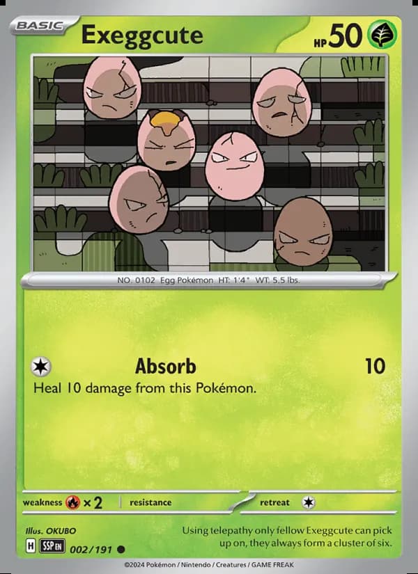 Exeggcute — Surging Sparks #002