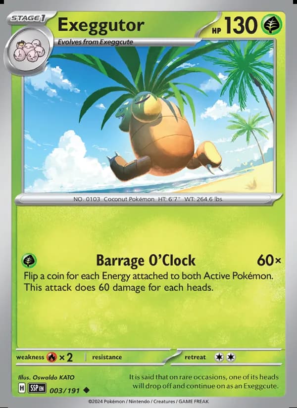 Exeggutor — Surging Sparks #003