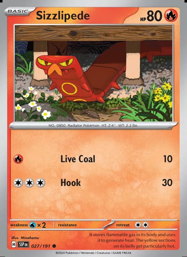 Sizzlipede — Surging Sparks #027