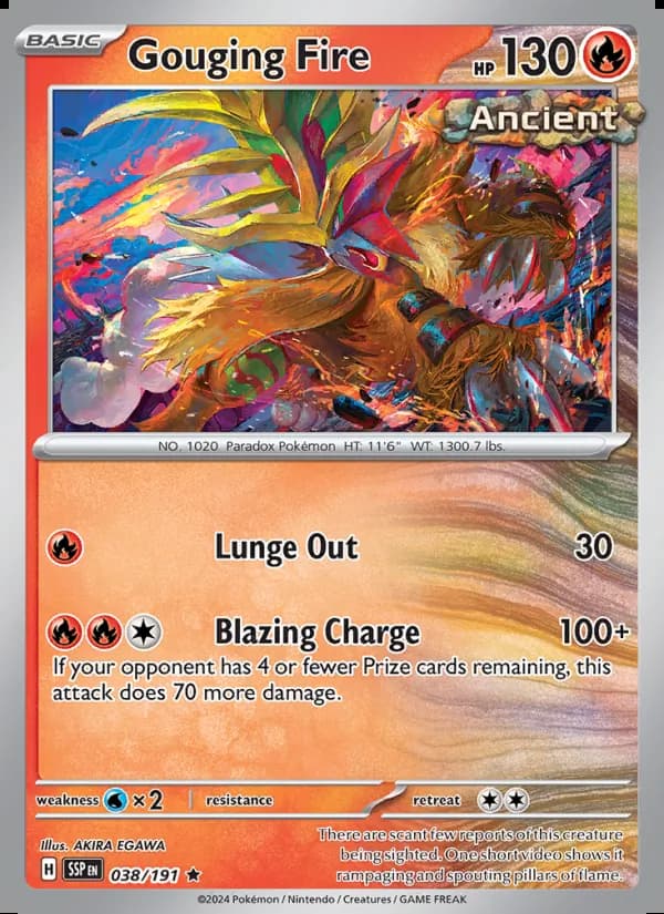 Gouging Fire — Surging Sparks #038