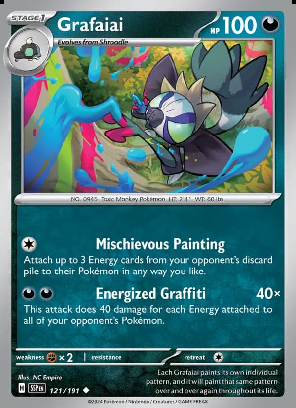 Grafaiai — Surging Sparks #121