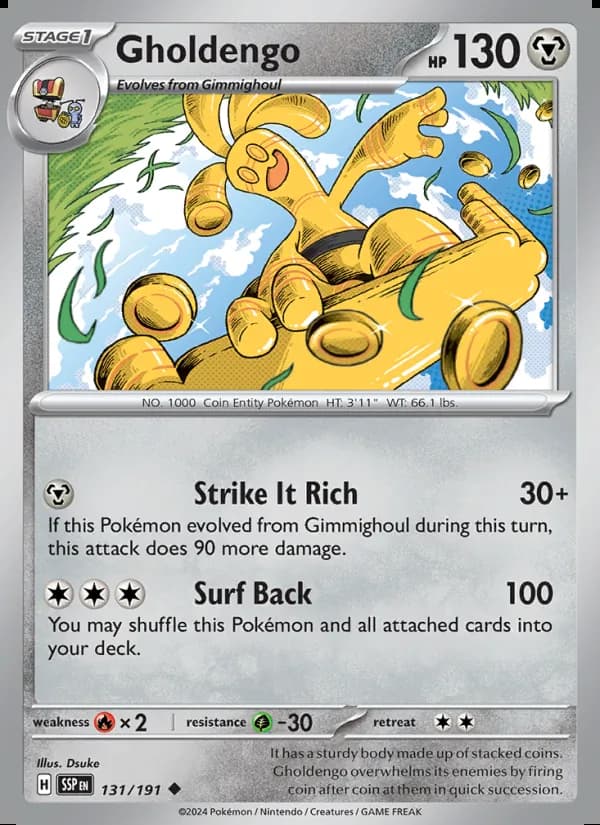 Gholdengo — Surging Sparks #131