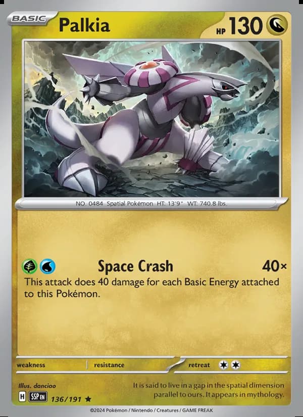Palkia — Surging Sparks #136