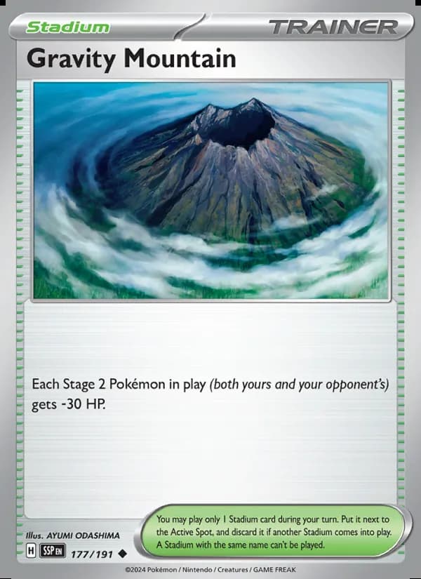 Gravity Mountain — Surging Sparks #177