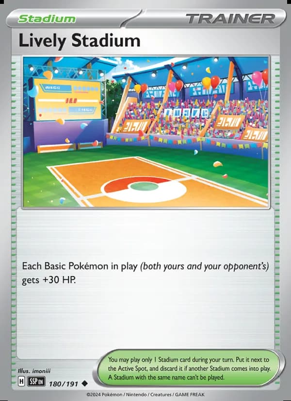 Lively Stadium — Surging Sparks #180