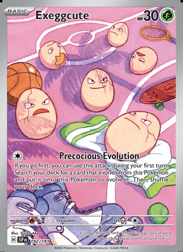 Exeggcute — Surging Sparks #192